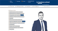 Desktop Screenshot of kvz-weiterbildung.ch